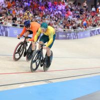 JJ.OO París 2024: los mejores momentos de la prueba de velocidad masculina de ciclismo en pista