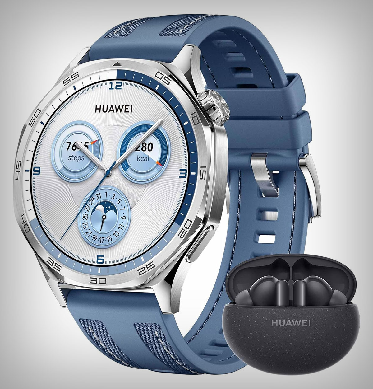 Huawei Watch GT 5, un smartwatch avanzado con auriculares inalámbricos de regalo a precio de Garmin de gama baja