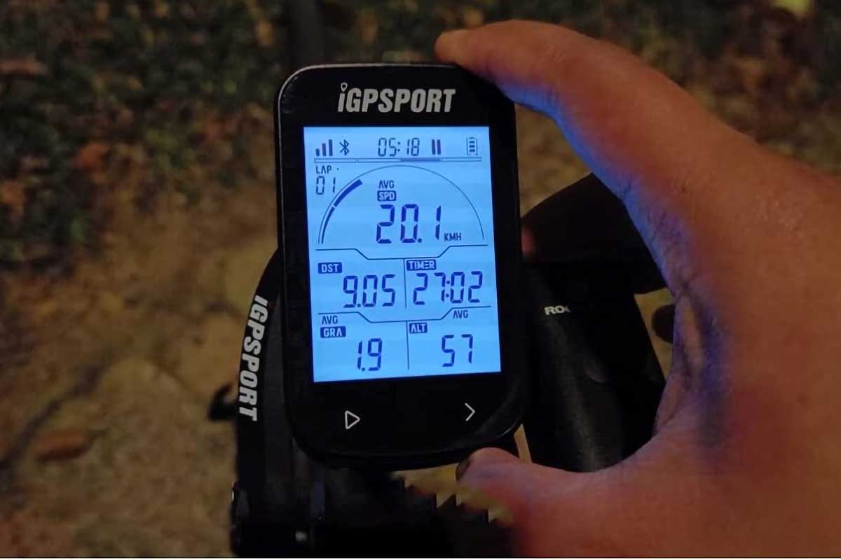 iGPSPORT BSC100S, el mejor ciclocomputador con GPS que se puede montar en la bici por menos de 50 euros