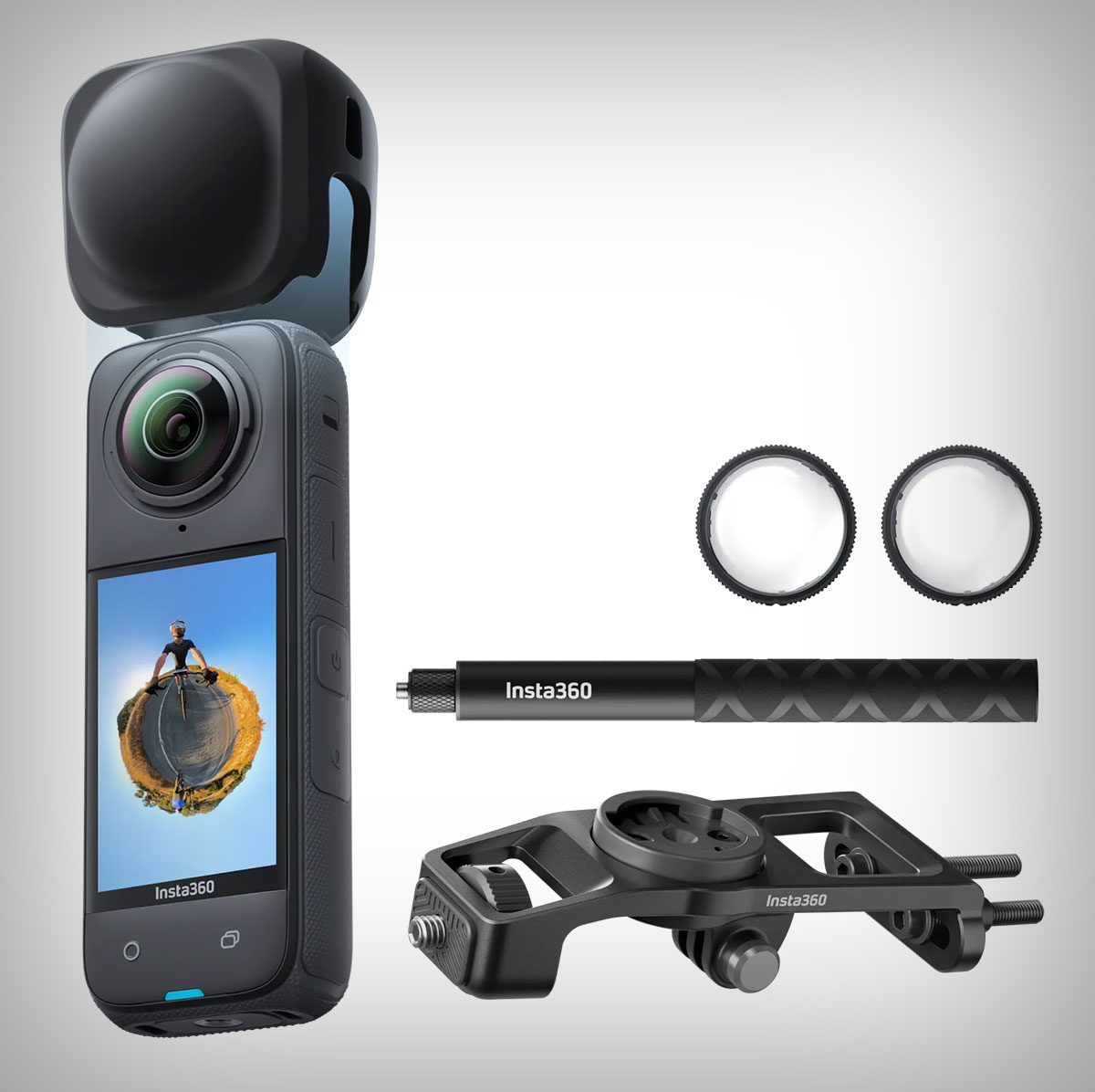 Insta360 presenta tres nuevos accesorios específicos para ciclistas