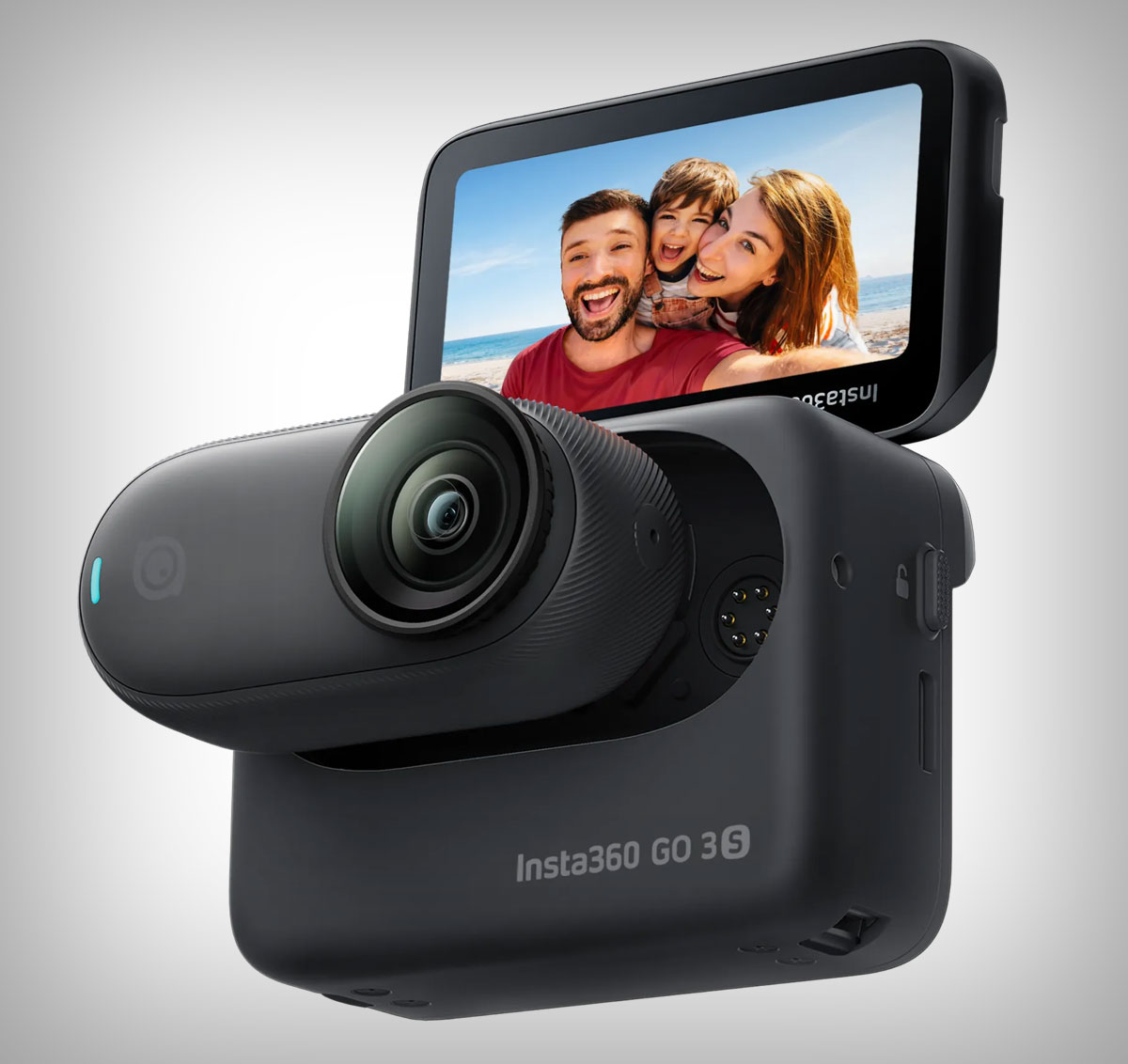 Insta360 GO 3S, así es la cámara de acción con captura 4K más pequeña del mundo, con el tamaño de un pulgar