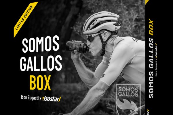 Isostar Somos Gallos Box, un lote con los productos favoritos de Ibon Zugasti para antes, durante y después del ejercicio
