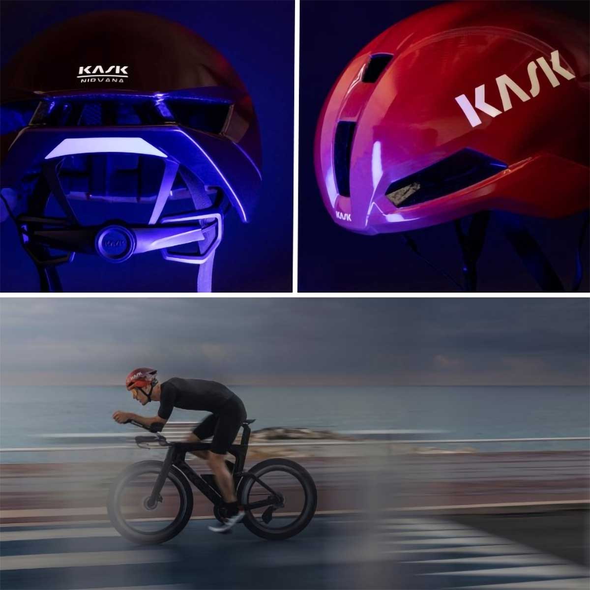 Kask presenta el Nirvana, un nuevo casco aerodinámico para ciclistas y triatletas