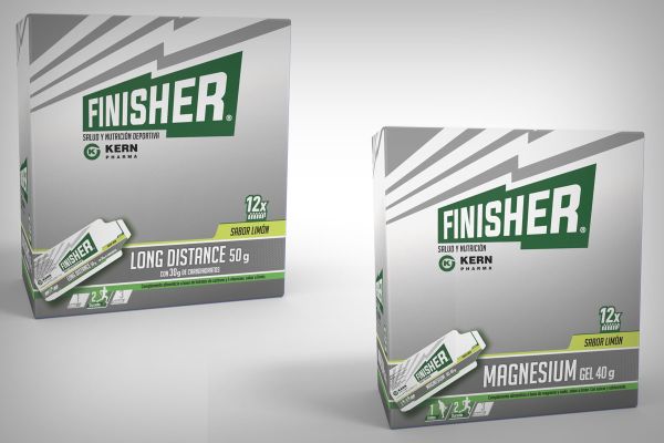 Kern Pharma presenta los geles Finisher Magnesium y Finisher Long Distance