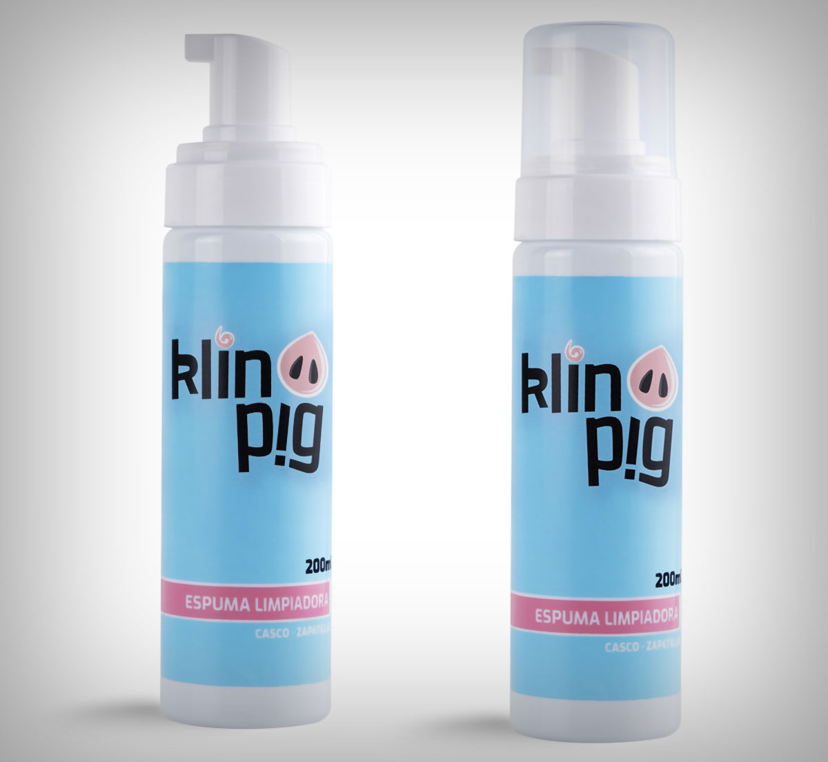 Klinpig presenta una nueva línea azul de productos con un desinfectante de bidones, spray antiolor y espuma limpiadora