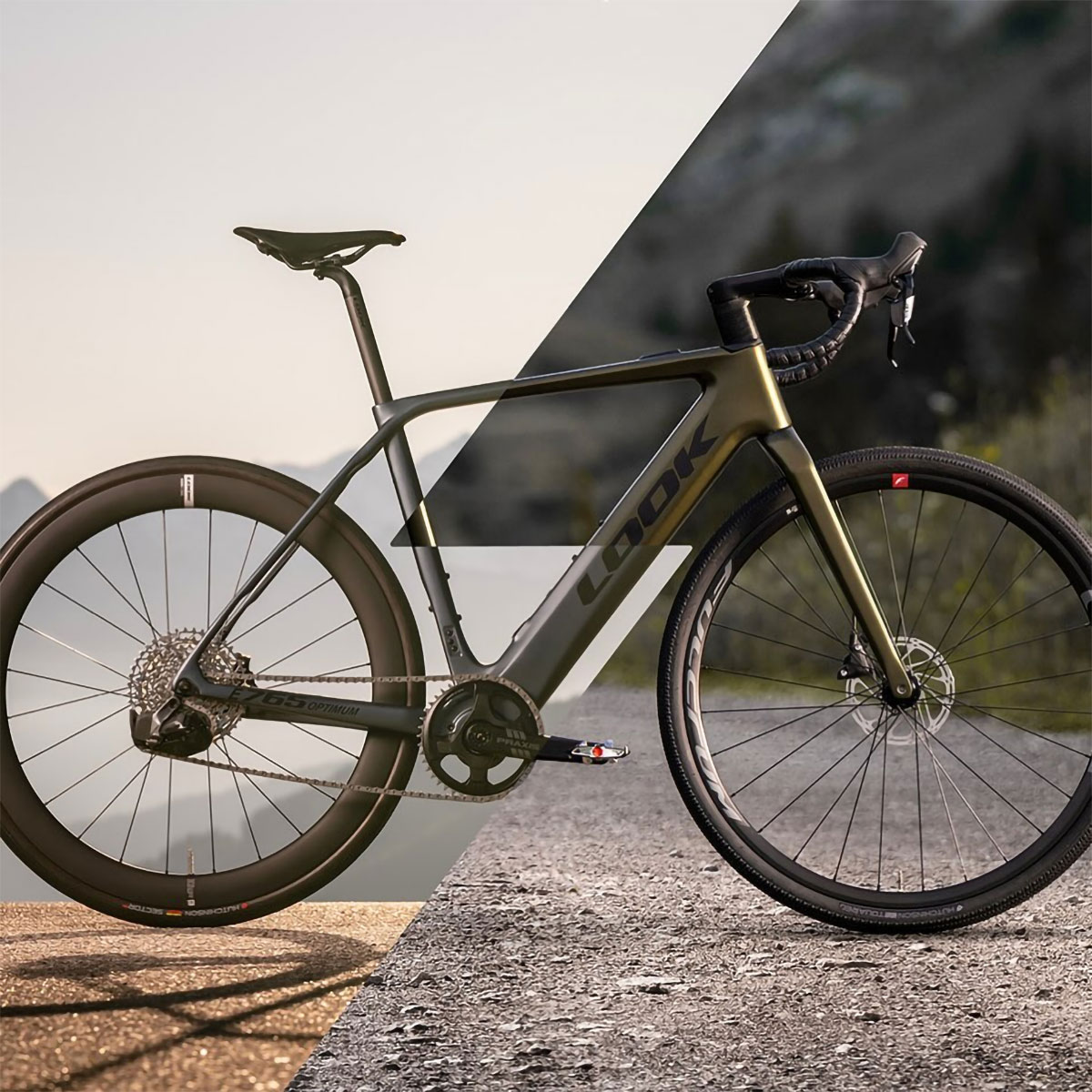 LOOK presenta la gama E-765: dos bicicletas eléctricas ligeras y potentes para carretera y gravel