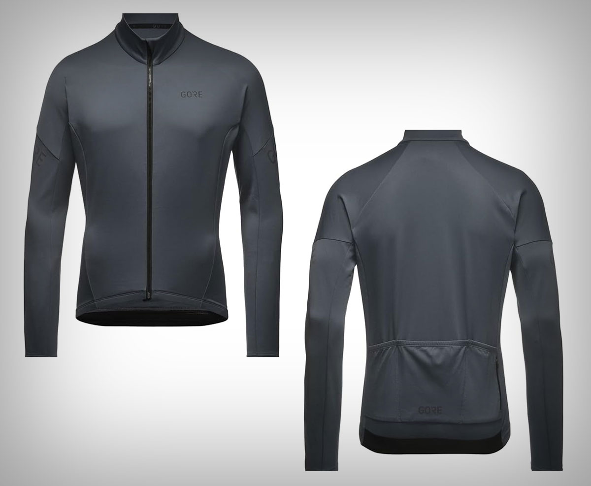 Para los ciclistas más frioleros: el maillot Gore Wear C3 Thermo con forro polar, a precio inmejorable en Amazon