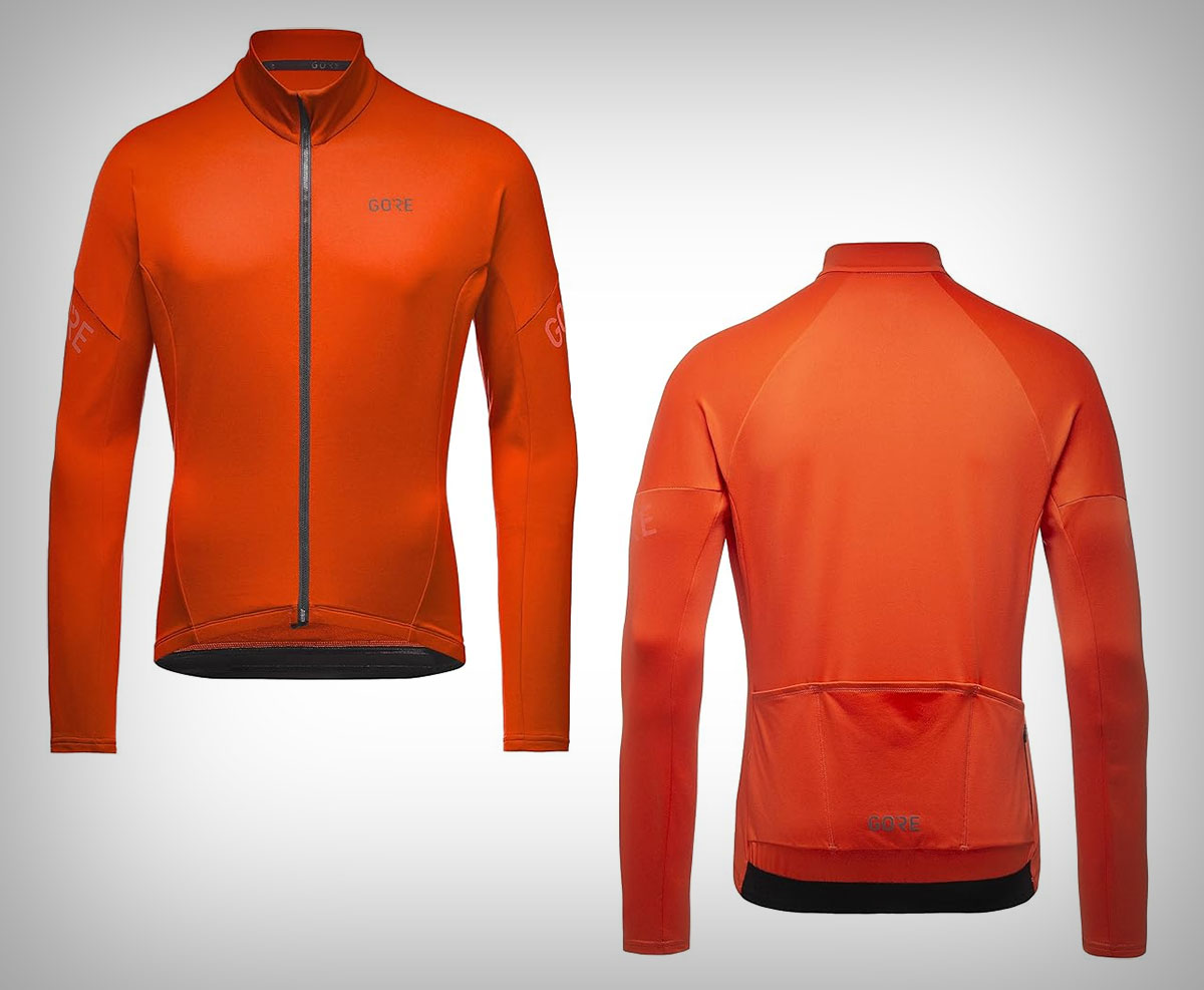 Para los ciclistas más frioleros: el maillot Gore Wear C3 Thermo con forro polar, a precio inmejorable en Amazon