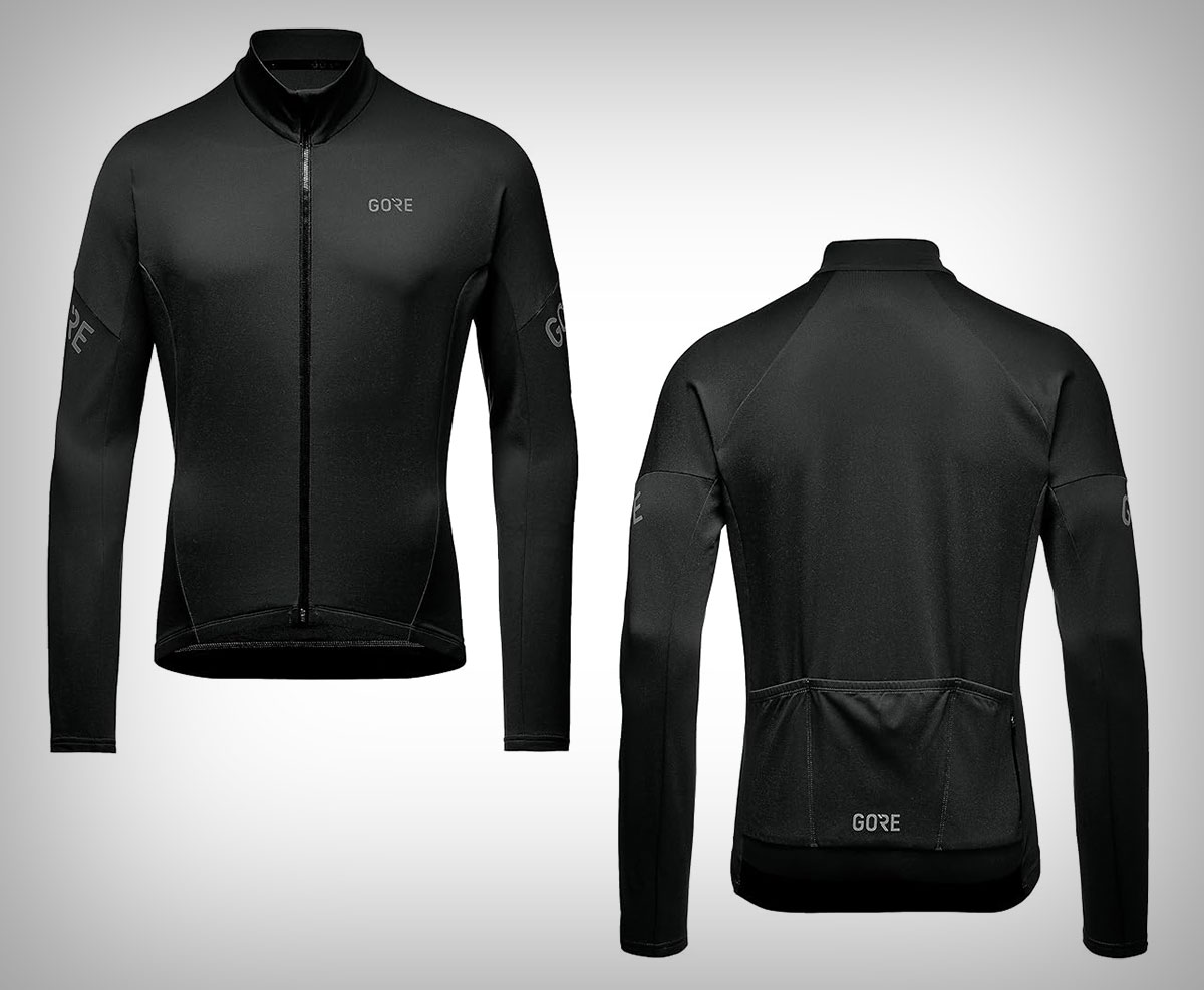 Para los ciclistas más frioleros: el maillot Gore Wear C3 Thermo con forro polar, a precio inmejorable en Amazon