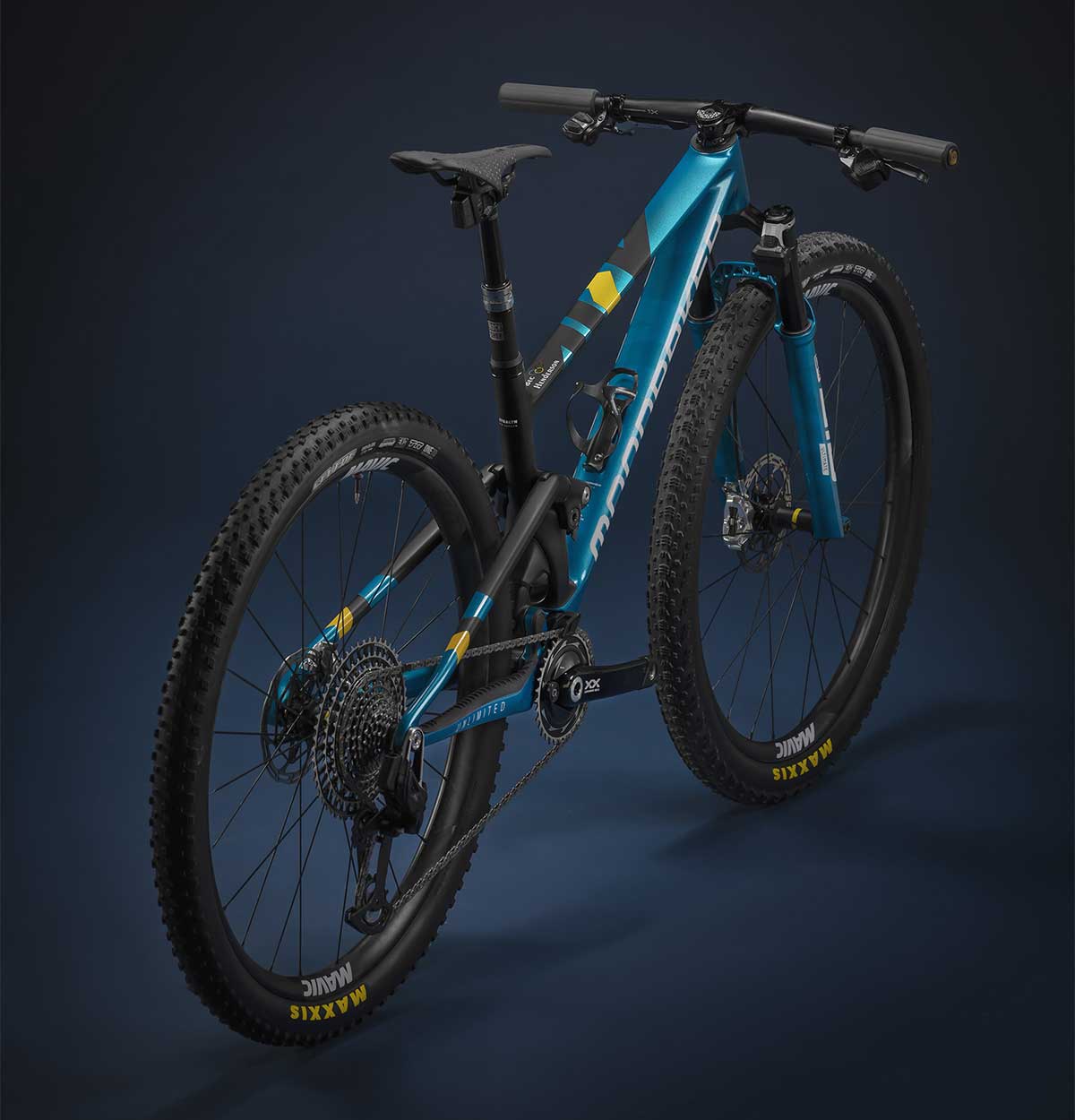 Las Mondraker F-Podium personalizadas de Bec Henderson y Ondrej Cink para los JJ.OO de París 2024