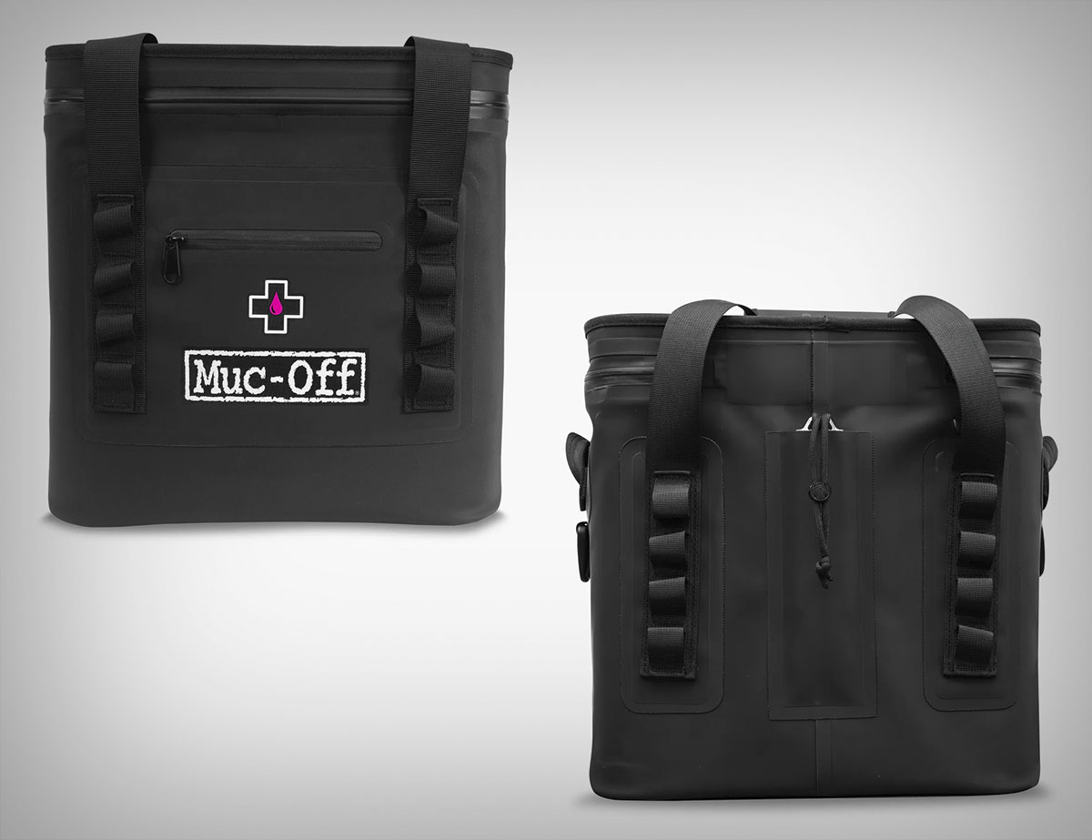 Muc-Off presenta una bolsa-nevera de 15 litros perfecta para llevarla a las carreras