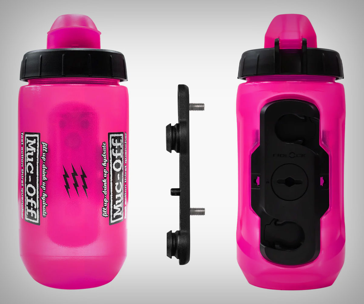 Muc-Off x Fidlock: llegan los bidones magnéticos de la marca británica