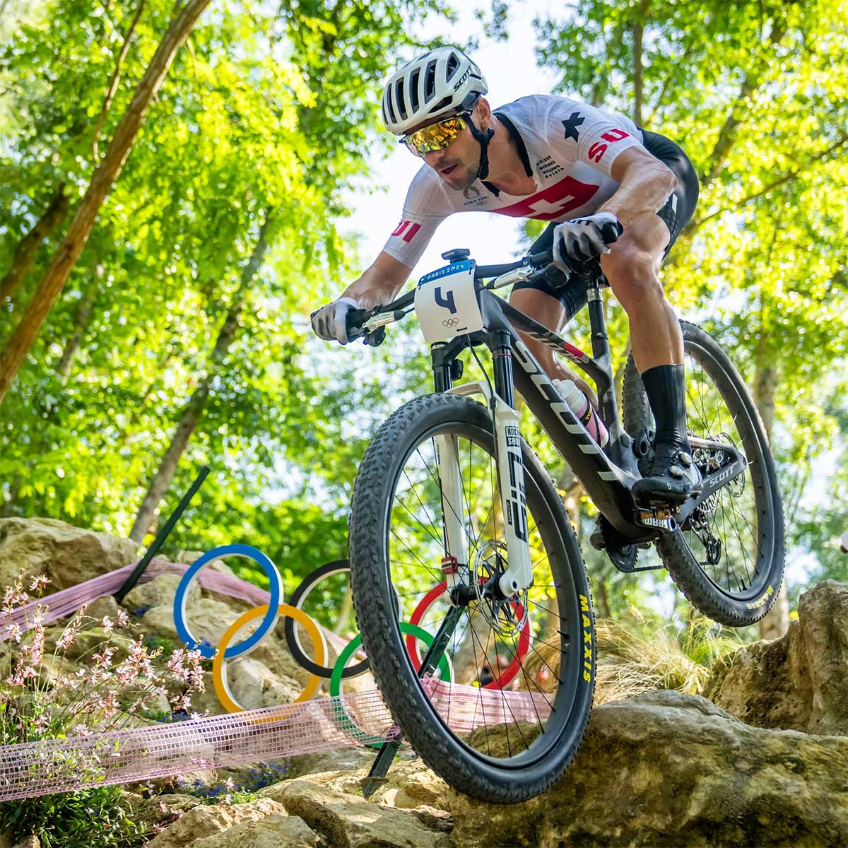 Nino Schurter, noveno en los JJ.OO de París: "Tengo que aceptar que mis mejores días ya no son tan frecuentes"