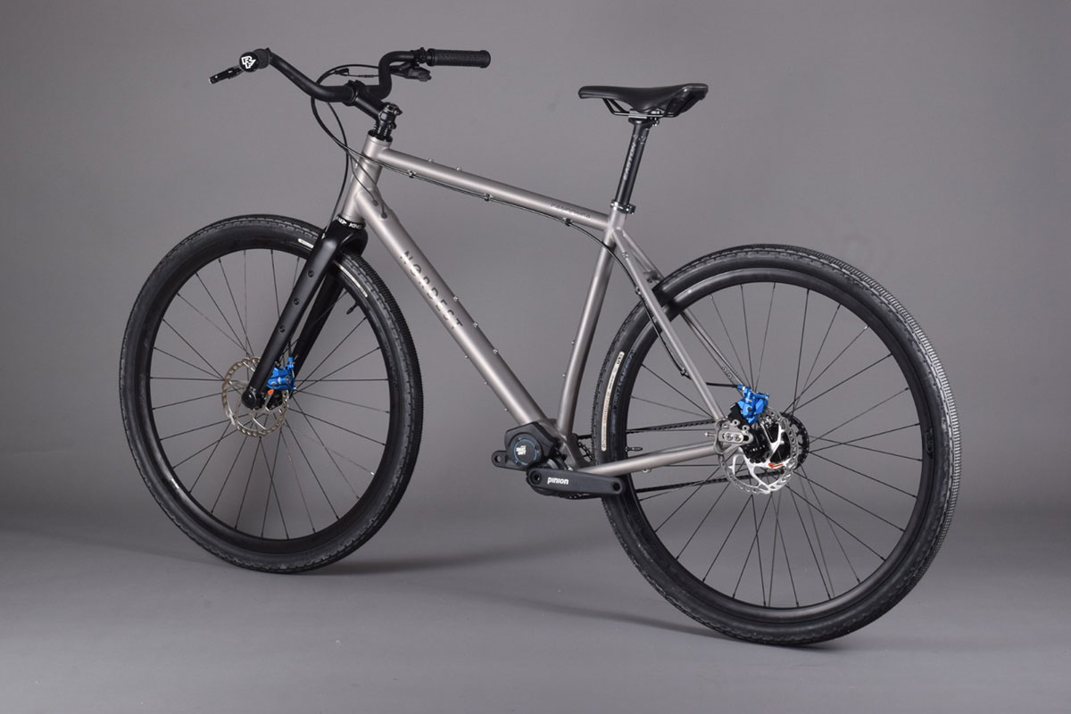 Nordest Cycles presenta la Candonga 2 Ti: una bici de gravel con cuadro de titanio compatible con transmisión Pinion