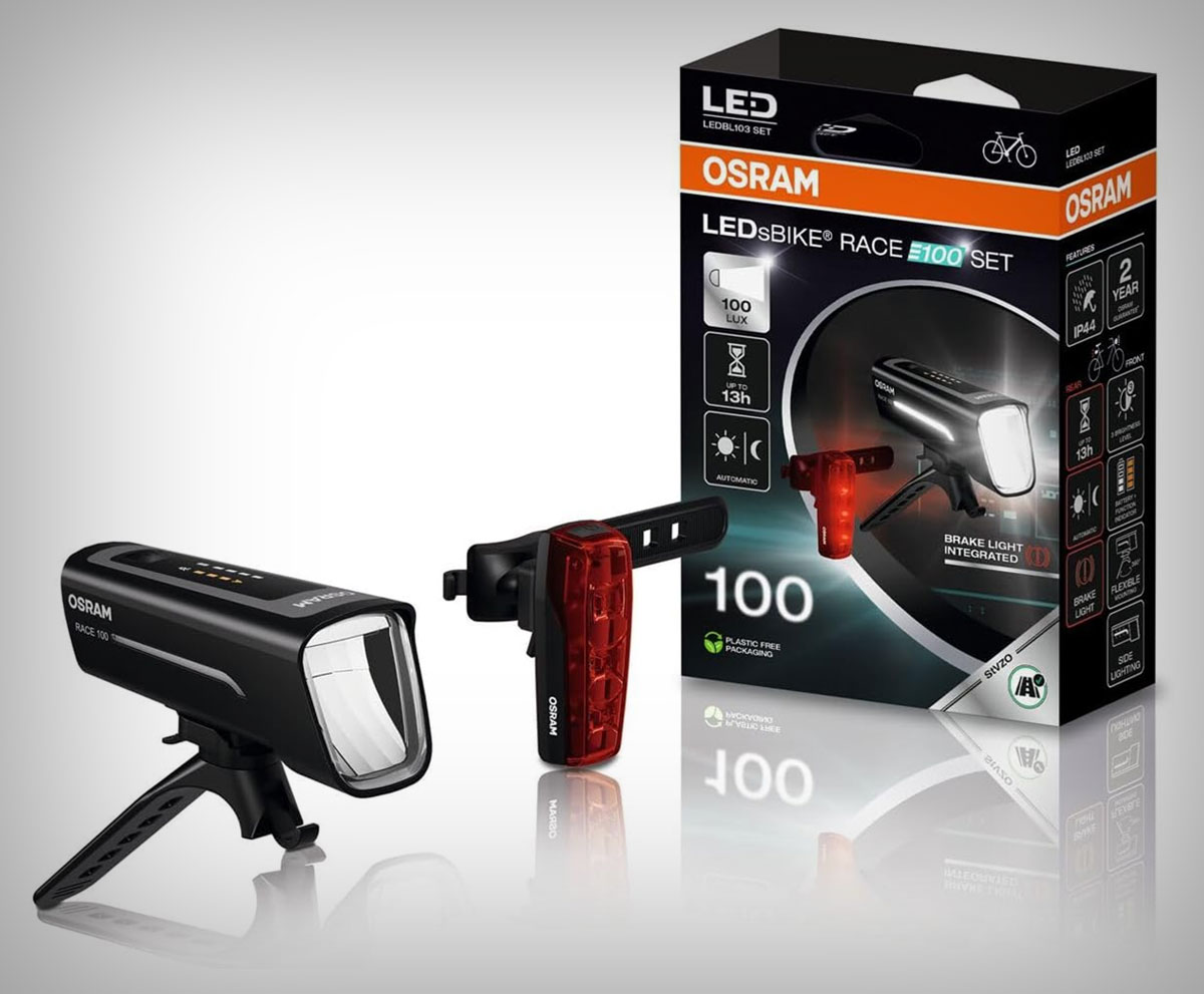 Osram LEDsBIKE Race Set: iluminación inteligente y asequible para ciclistas