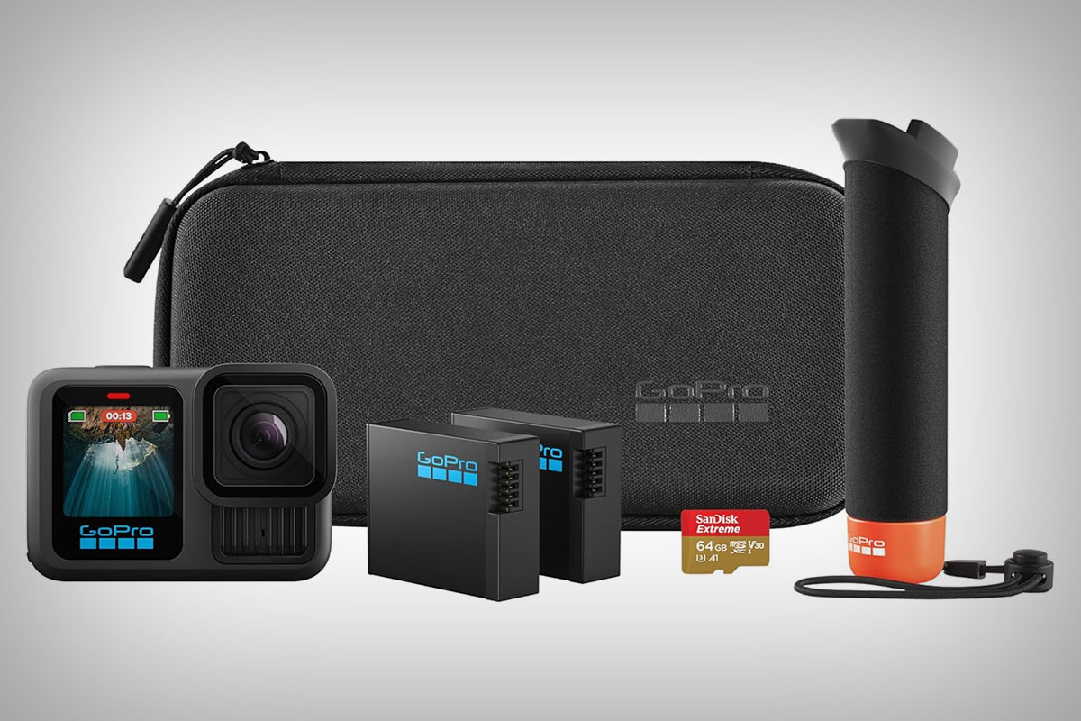 No es un error: el completísimo pack GoPro HERO13 Black con accesorios, más barato que la cámara suelta