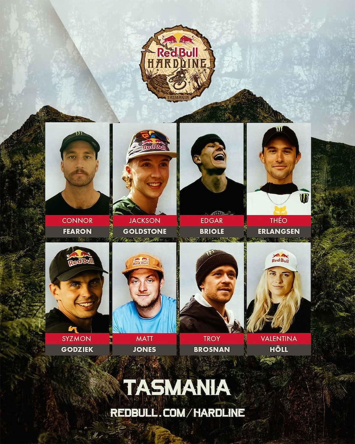 Red Bull Hardline Tasmania 2025: lista de participantes confirmados y primeros detalles del evento