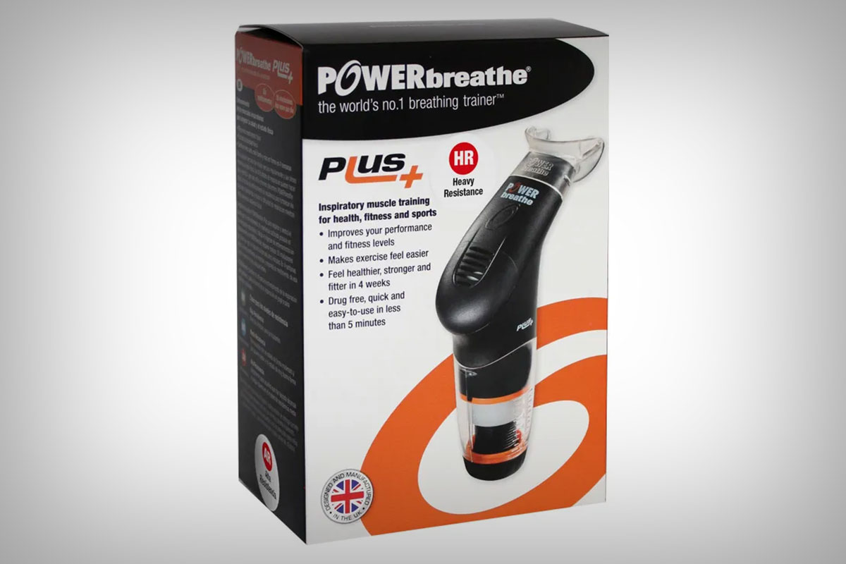 POWERbreathe Plus Competición, un entrenador de la musculatura inspiratoria para aumentar el rendimiento físico