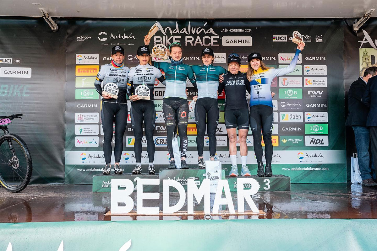 Andalucía Bike Race 2024: Wout Alleman y Hans Becking se imponen al sprint en la primera etapa, Txell Figueras y Claudia Peretti ganan en féminas