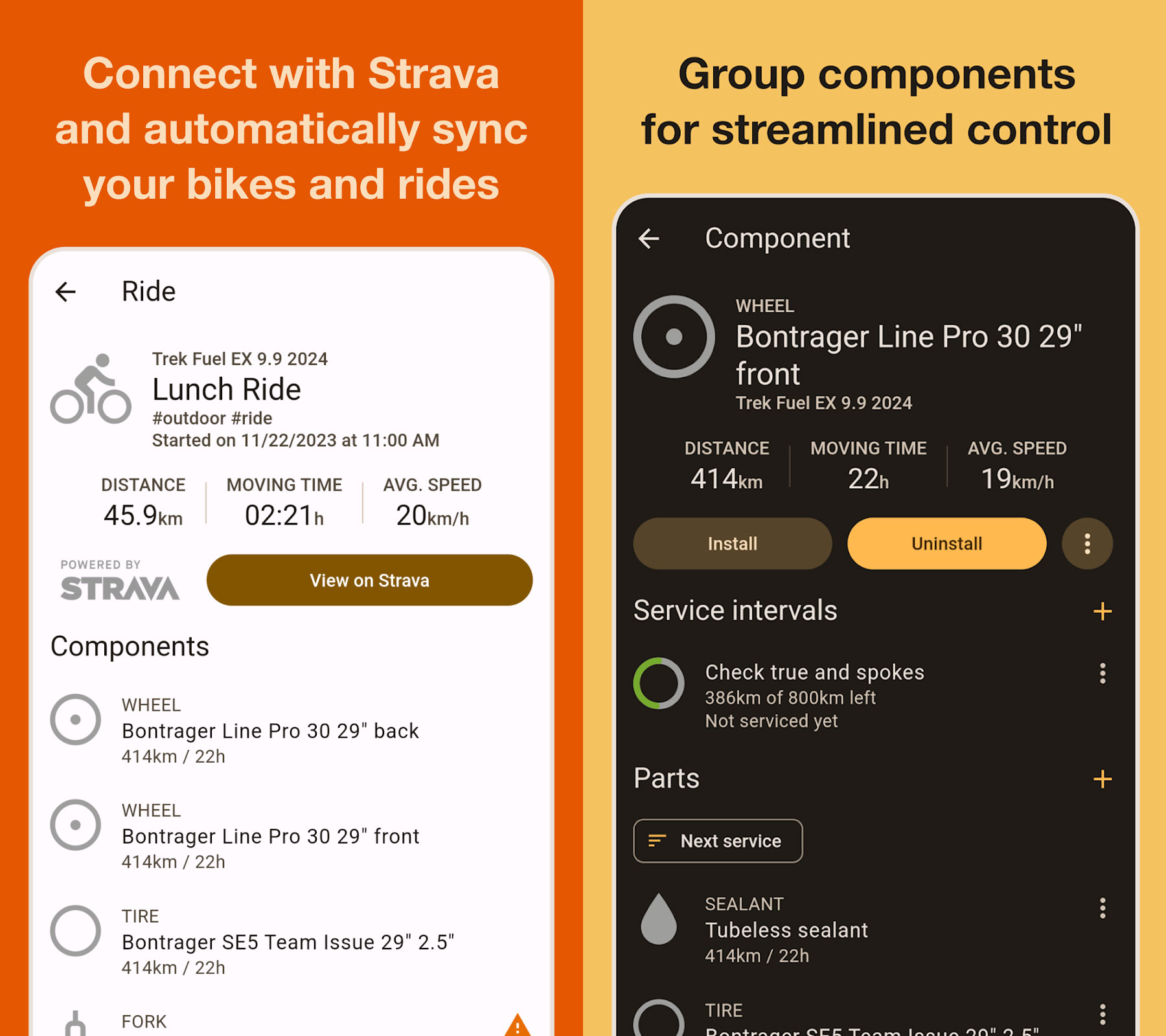 ProBikeGarage, la aplicación que hace las veces de libro de mantenimiento para bicicletas, estrena versión 2.0