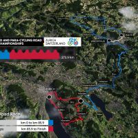 El exigente recorrido de la prueba de ruta del Mundial de Zúrich: 273 km y 4.470 metros de desnivel