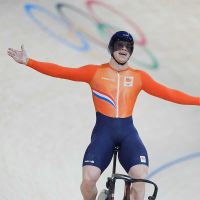 JJ.OO París 2024: el neerlandés Harrie Lavreysen se cuelga el oro en el Keirin masculino de ciclismo en pista