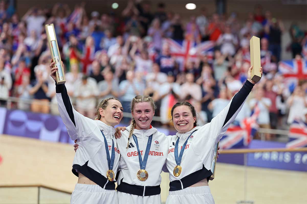 JJ.OO París 2024: Gran Bretaña arrasa en la prueba femenina de velocidad por equipos en pista batiendo el récord del mundo