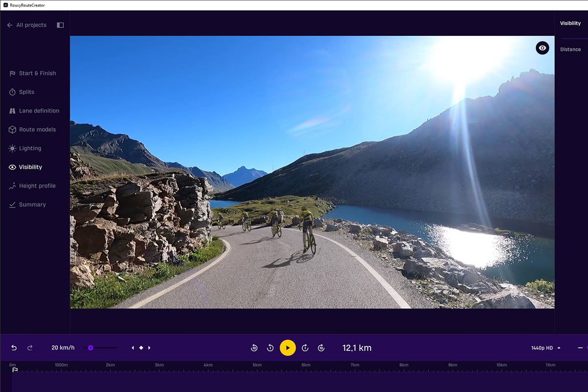 Rouvy presenta Route Creator: una herramienta para crear (y recorrer) rutas virtuales desde casa