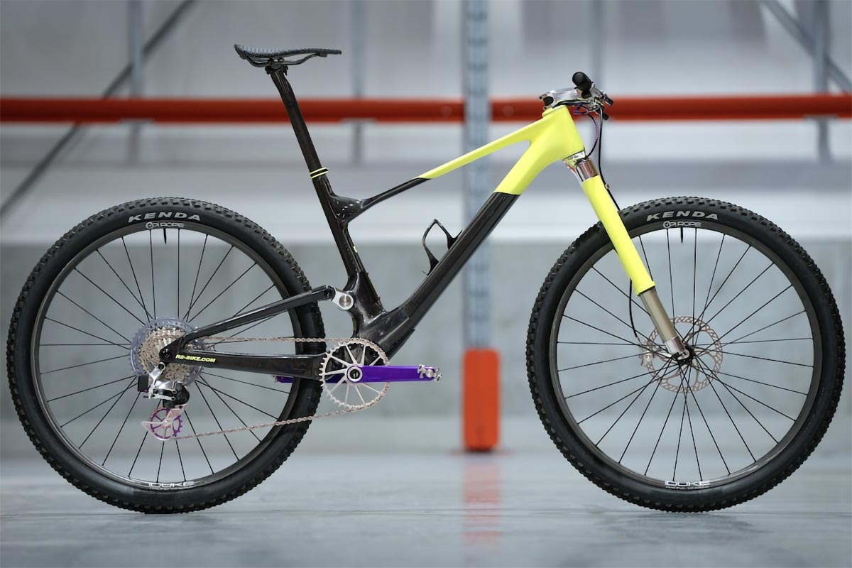 Scott Spark RC Neon Project de Dangerholm, una bici lista para competir por debajo de los 9 kilos
