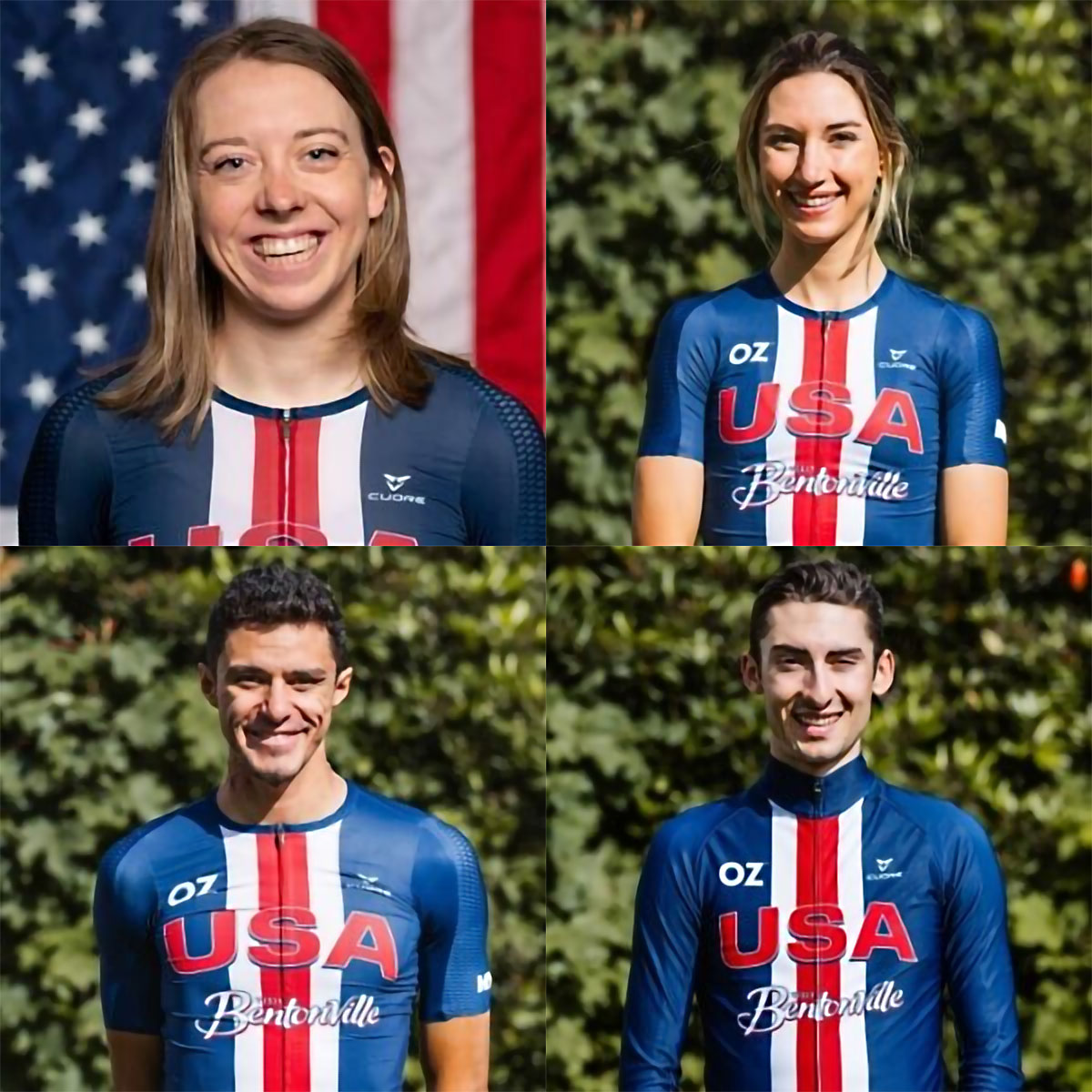 Esta es la potente selección estadounidense de XCO para París 2024: Haley Batten, Savilia Blunk, Riley Amos y Christopher Blevins