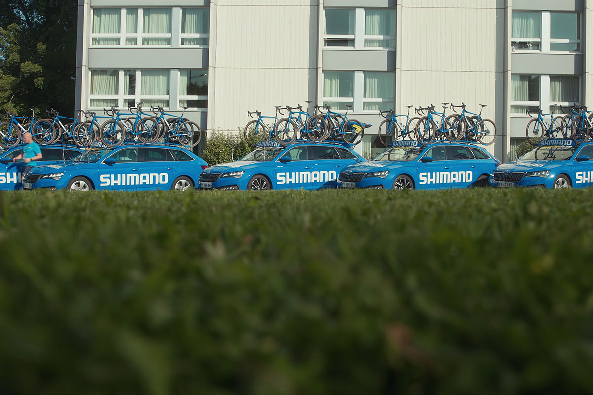 El Servicio Neutral de Shimano: detrás de las cámaras en el Campeonato del Mundo de Carretera 2024