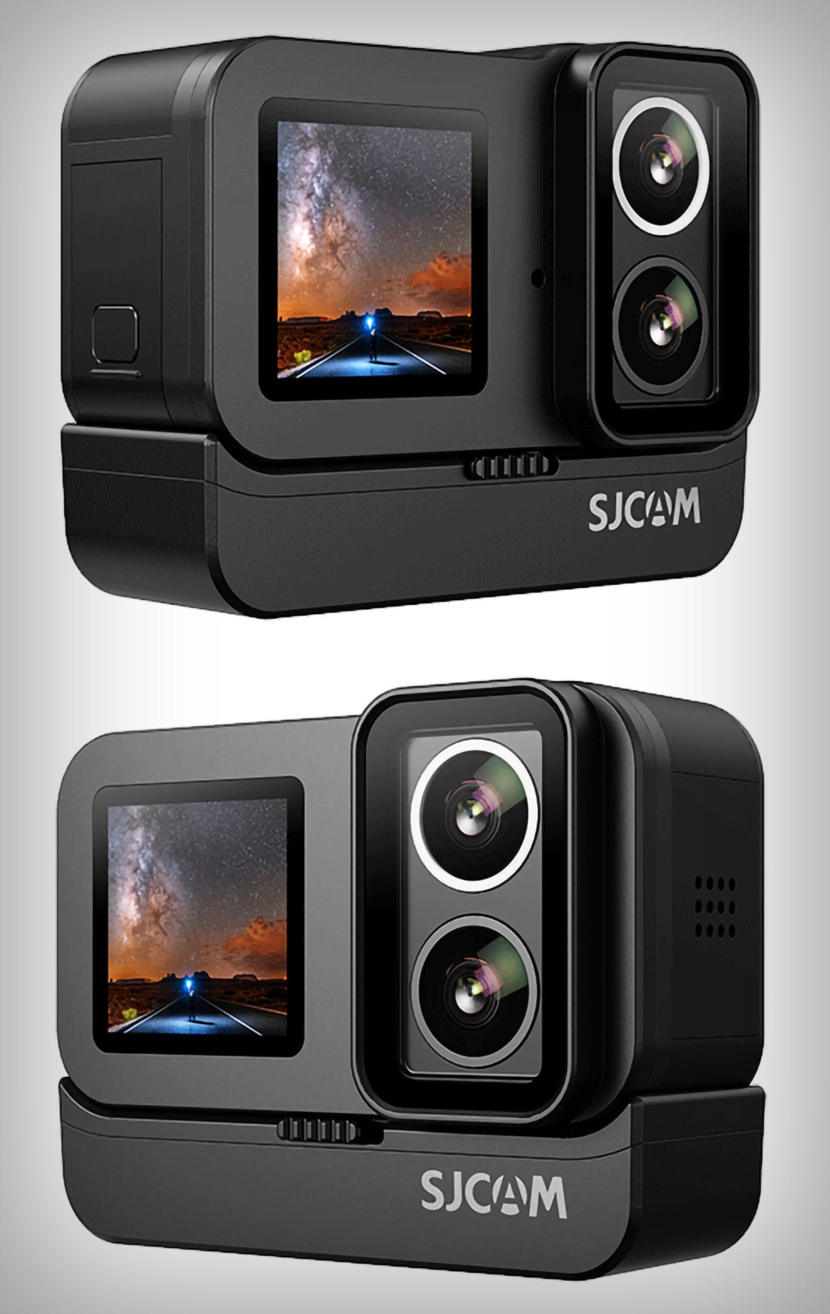 SJCAM SJ20 Dual Lens, la primera cámara de acción con doble lente para capturas nocturnas excepcionales