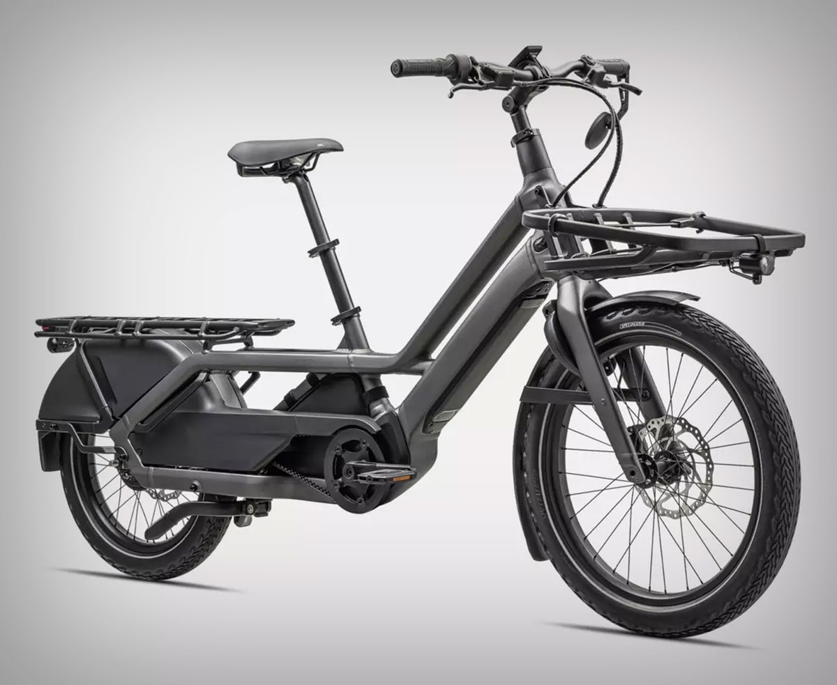 Specialized Turbo Porto, una bicicleta eléctrica de carga con 90 Nm de par capaz de transportar hasta 200 kilos sin despeinarse