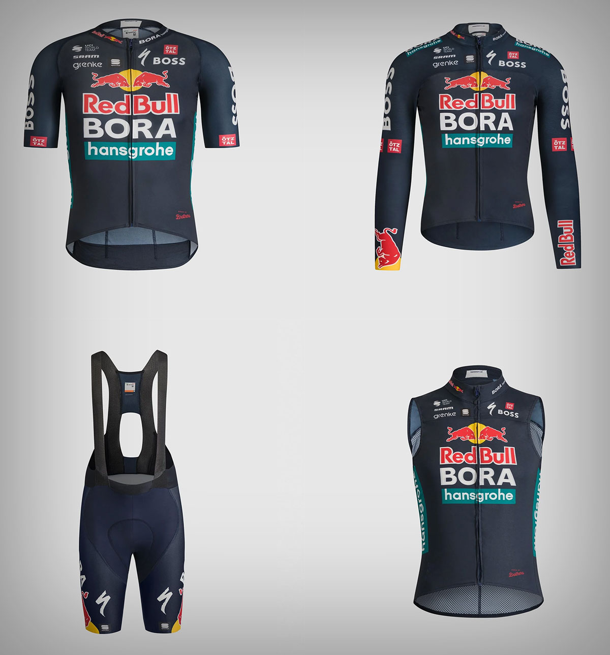 Sportful pone a la venta la equipación réplica del Red Bull-BORA-hansgrohe
