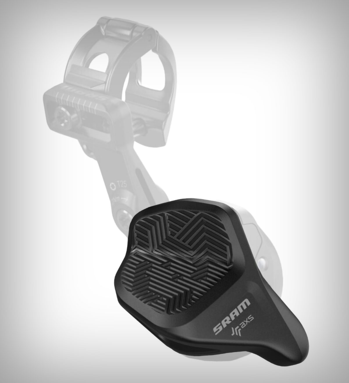 SRAM presenta el AXS Pod Rocker, un nuevo pulsador que recupera la ergonomía clásica de las manetas de MTB