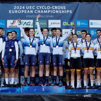 Histórico bronce para España en el Team Relay del Europeo de Ciclocross en Pontevedra