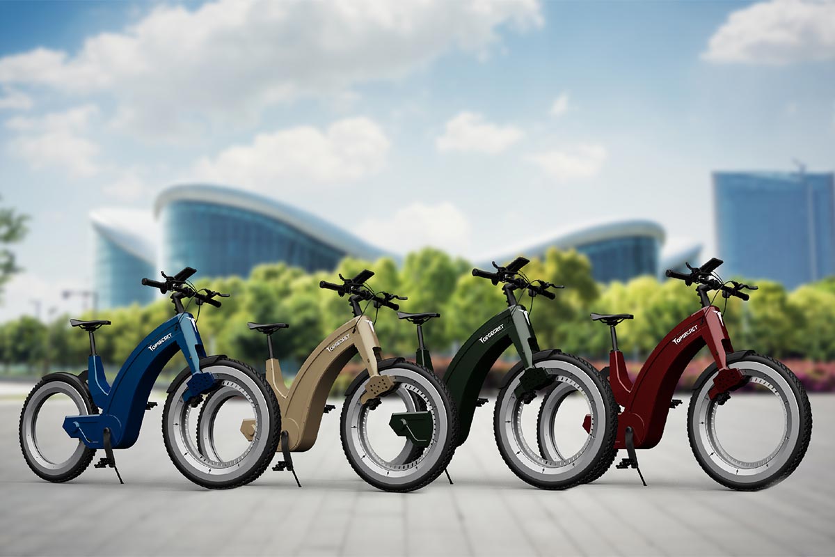 Así es la Top Secret Hubless, un avance ya a la venta de lo que serán las bicis eléctricas urbanas del futuro