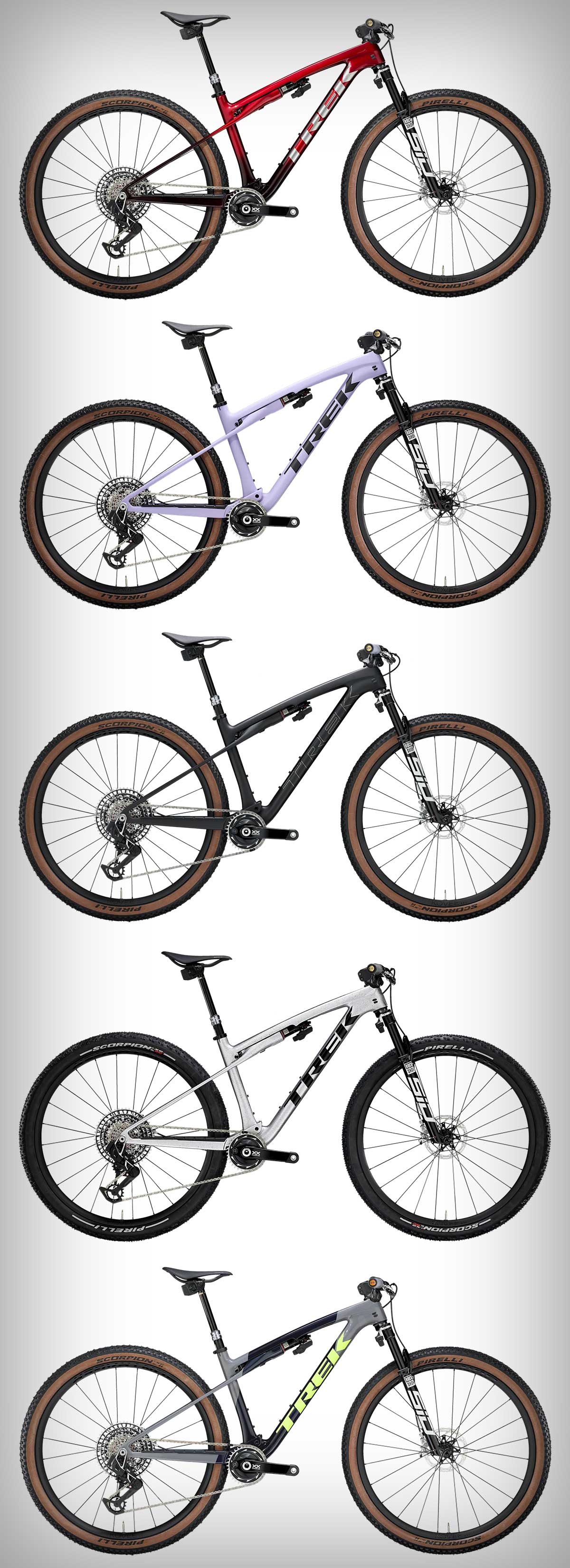 La doble de XC más rápida de Trek Bikes estrena suspensiones inteligentes: llega la Supercaliber SLR 9.9 Flight Attendant Gen 2