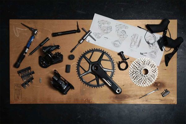 TRP Vistar Powershift, un grupo electrónico e inalámbrico para carretera y gravel que ofrece una transmisión monoplato de 16 velocidades