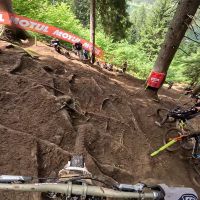 Copa del Mundo de Descenso 2024: la famosa pista Black Snake de Val di Sole desde la bicicleta de Valentina Höll