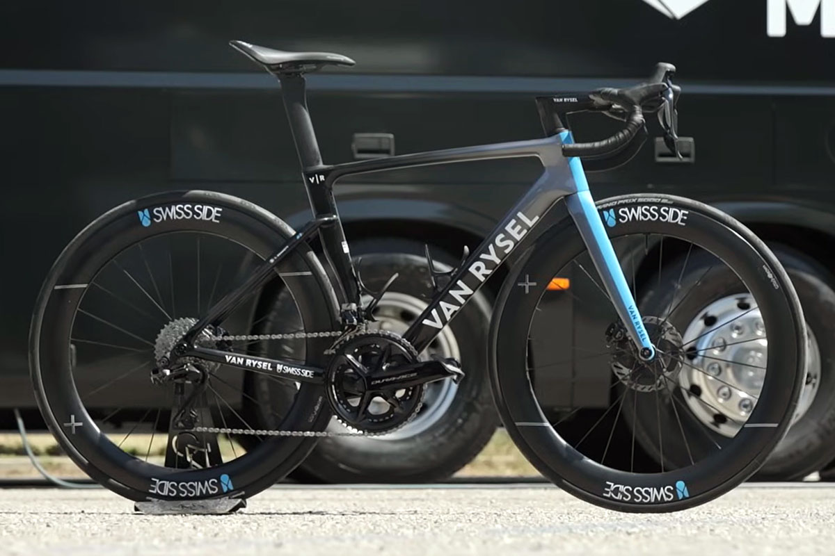 Todos los detalles de la Van Rysel RCR de Sam Bennett, integrante del equipo Decathlon AG2R La Mondiale