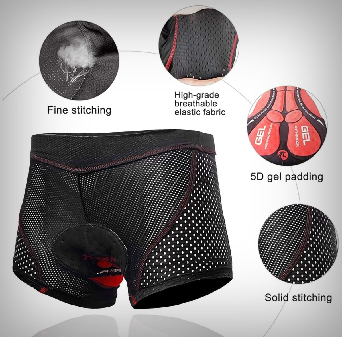 Adiós al culotte con este boxer con badana 5D de X-Tiger, perfecto para ir al trabajo en bici con la ropa de calle