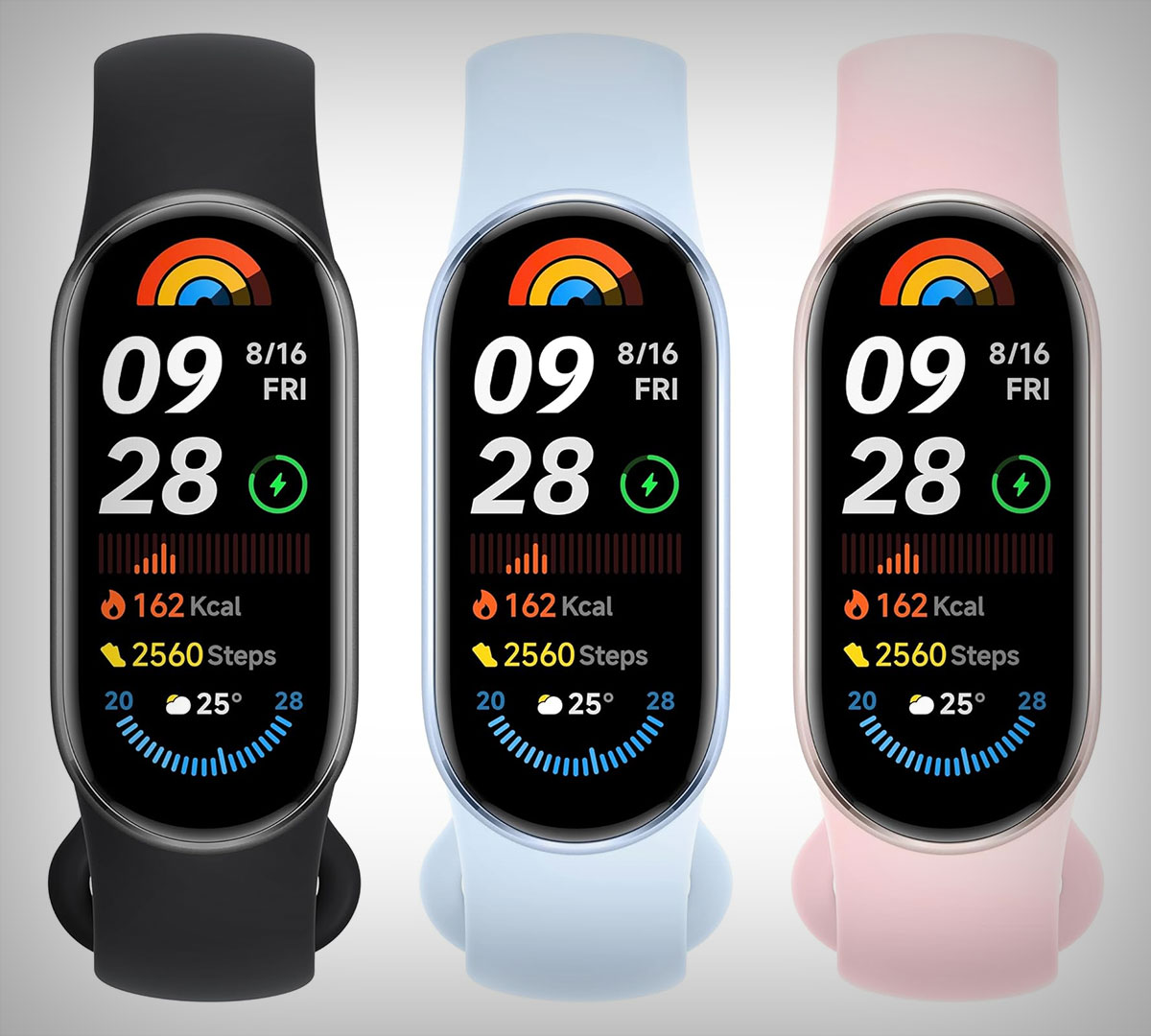 Xiaomi Smart Band 9, la opción ideal para los deportistas que odian llevar un reloj puesto