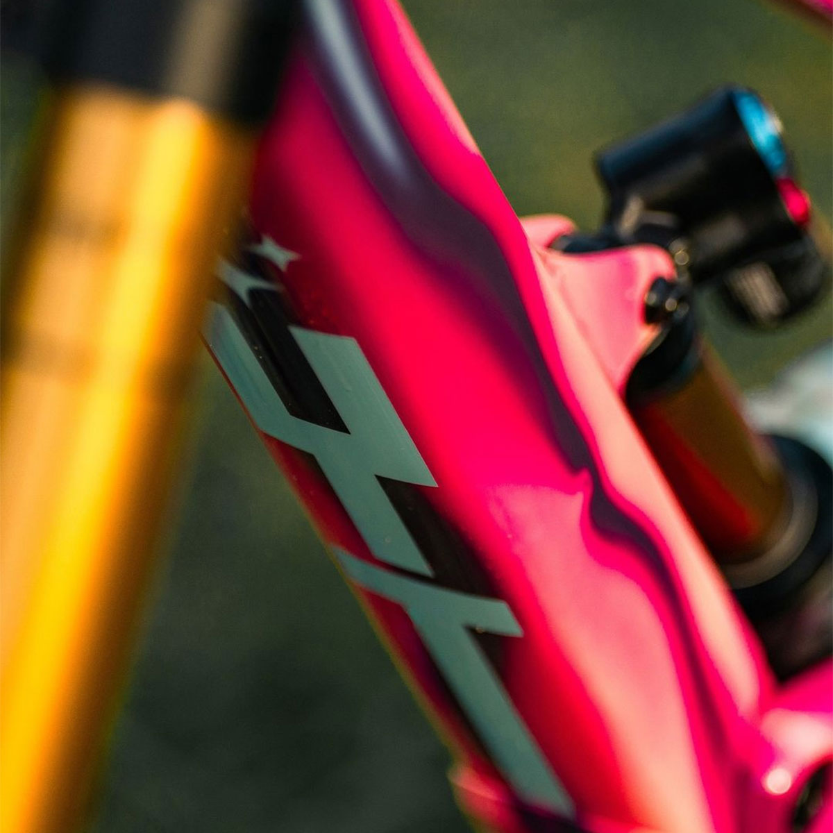 La YT Tues personalizada de Bienvenido Aguado para el Red Bull Rampage 2024