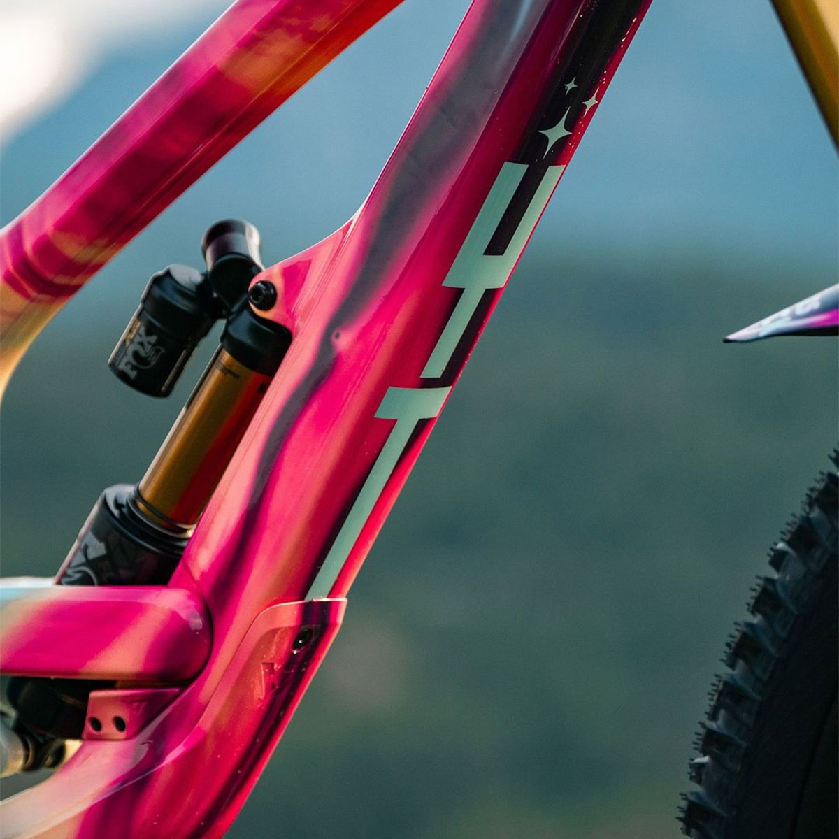 La YT Tues personalizada de Bienvenido Aguado para el Red Bull Rampage 2024