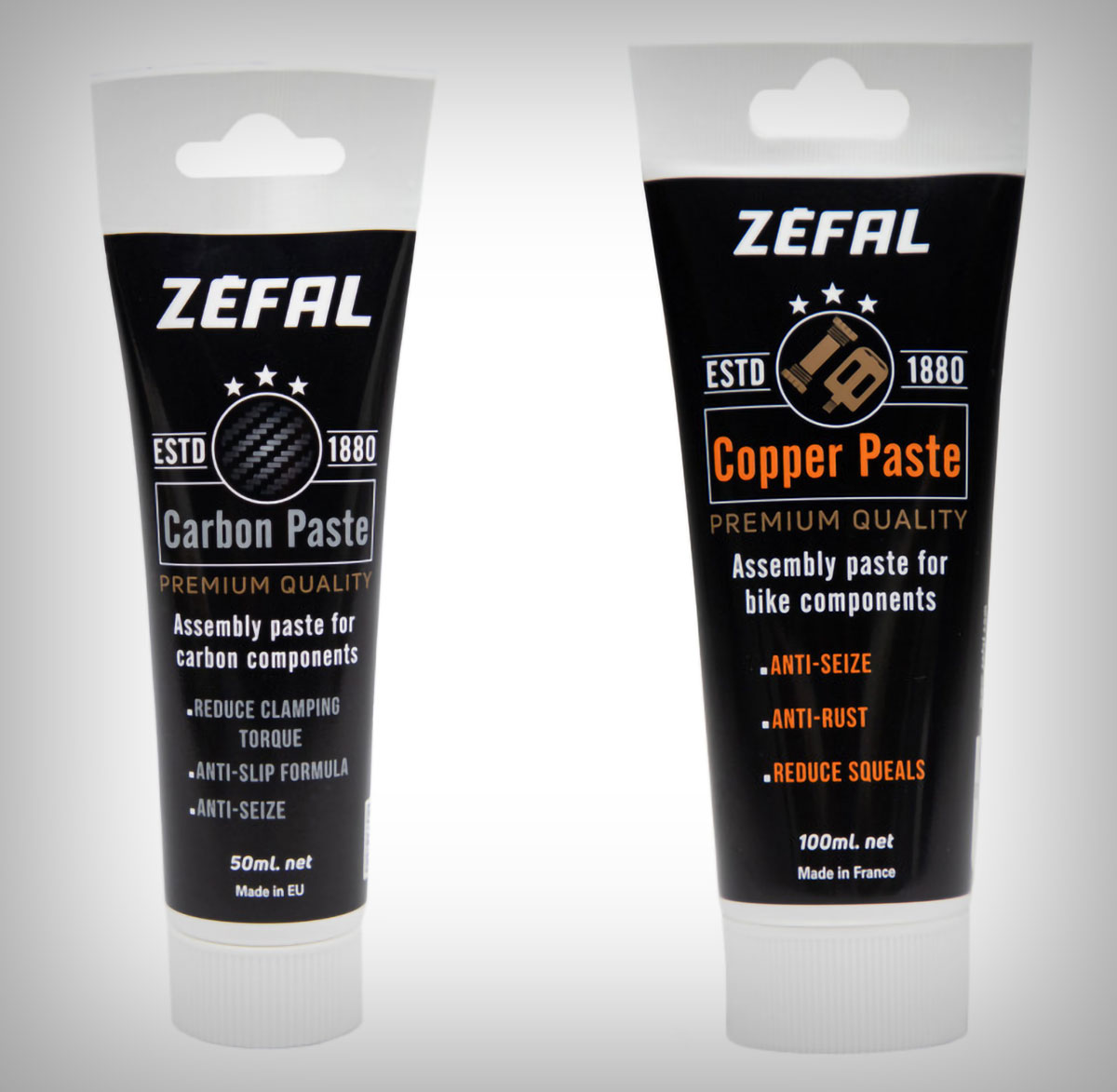 Zéfal presents two mounting pastes specifically designed for carbon components and metal parts
