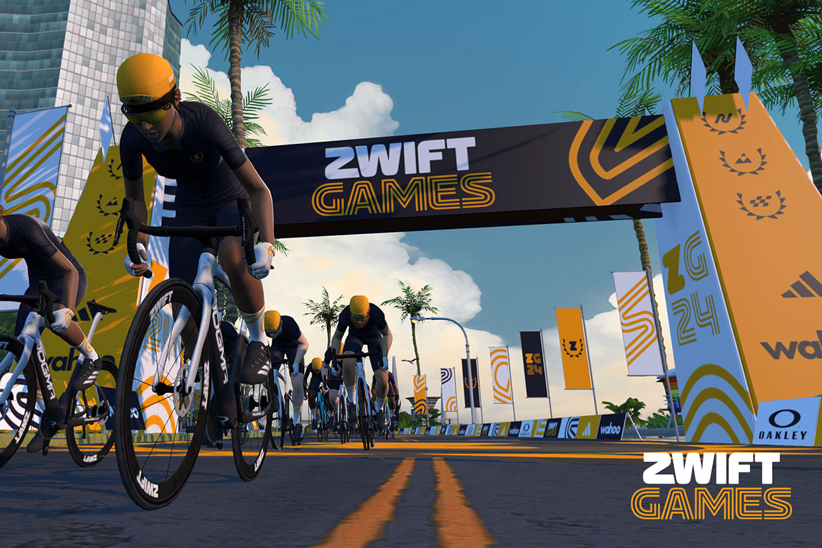 Todo a punto para los primeros Zwift Games, la competición de ciclismo virtual más grande hasta la fecha