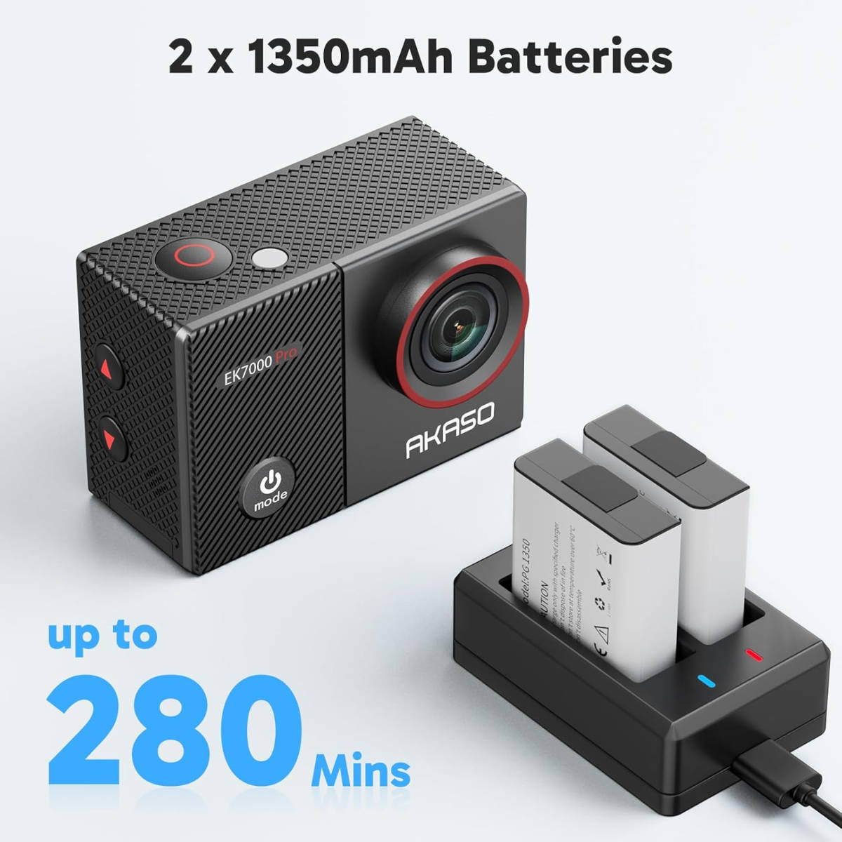 AKASO EK7000 Pro. Imagen: AKASO