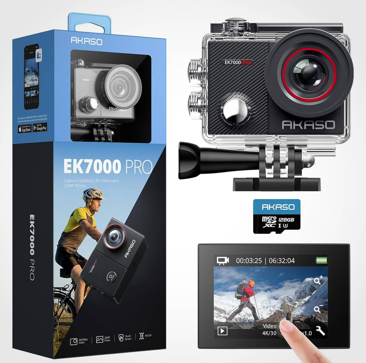 AKASO EK7000 Pro. Imagen: AKASO
