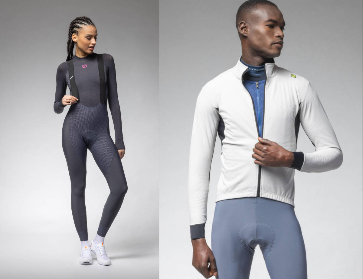 Voltage Bibtights y K-Double Jacket Combi. Imagen: Alé